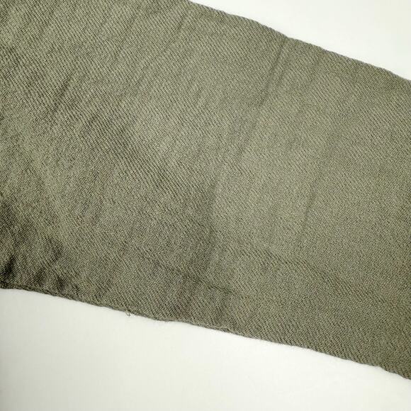 Quincy Mae Neutral Woven Top & Striped Pants Set - Picture 3 of 10